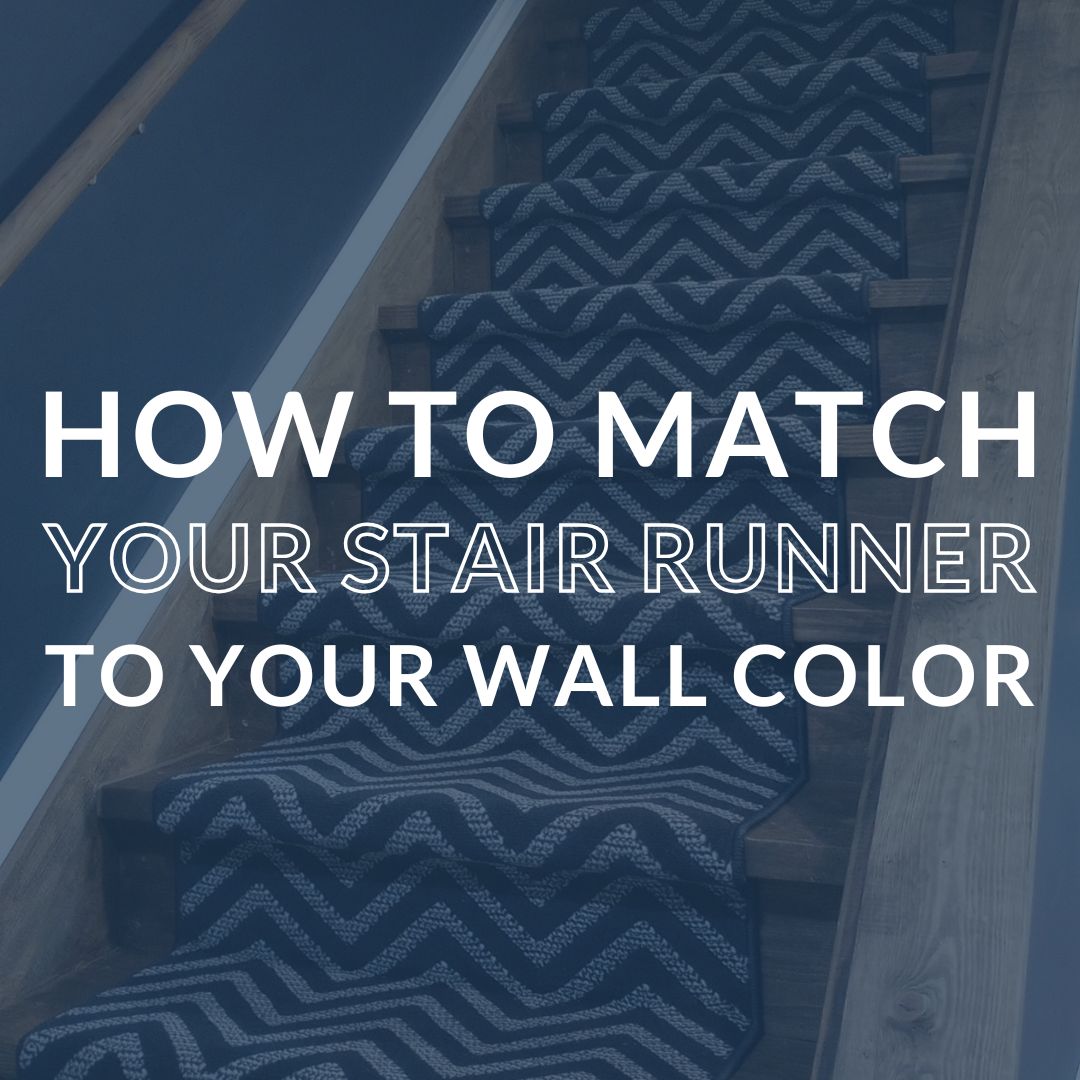 How To Match Your Stair Runners To Your Wall Color