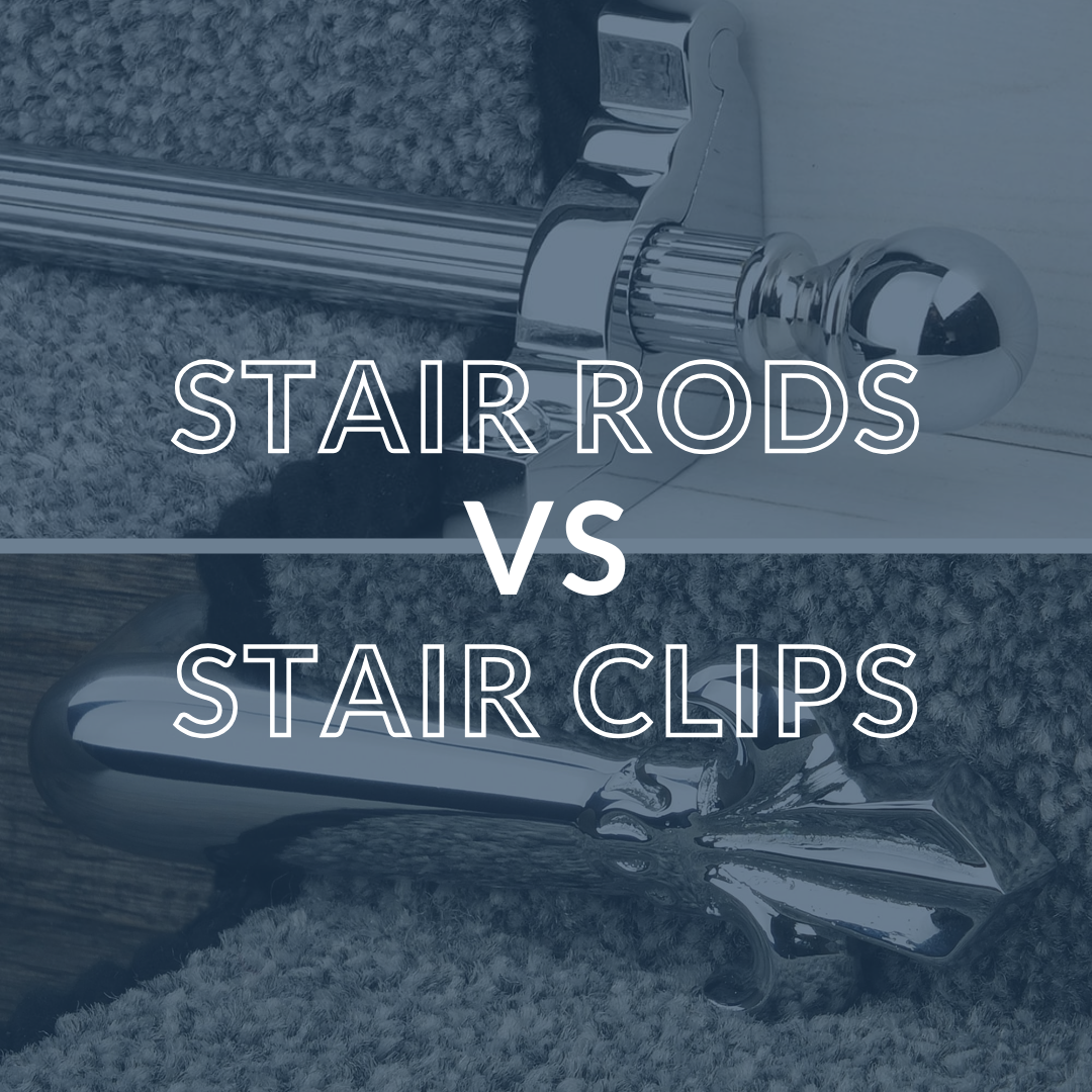 Stair Rods or Stair Clips? [What’s the Difference and Which Should I Choose?]