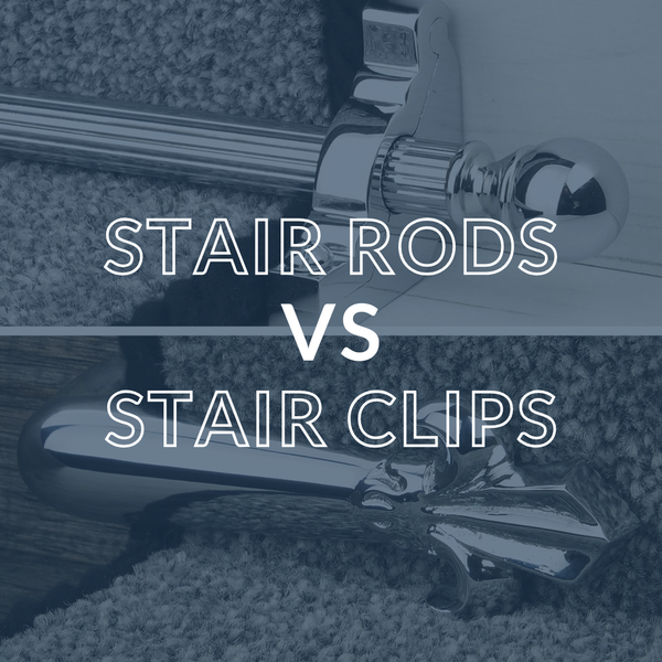 Stair Rods or Stair Clips? [What’s the Difference and Which Should I Choose?]