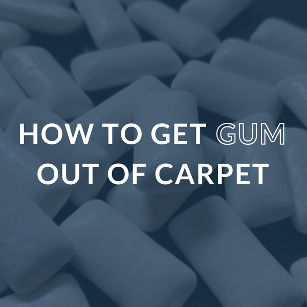 How to Get Chewing Gum out of Carpet: 3 Methods