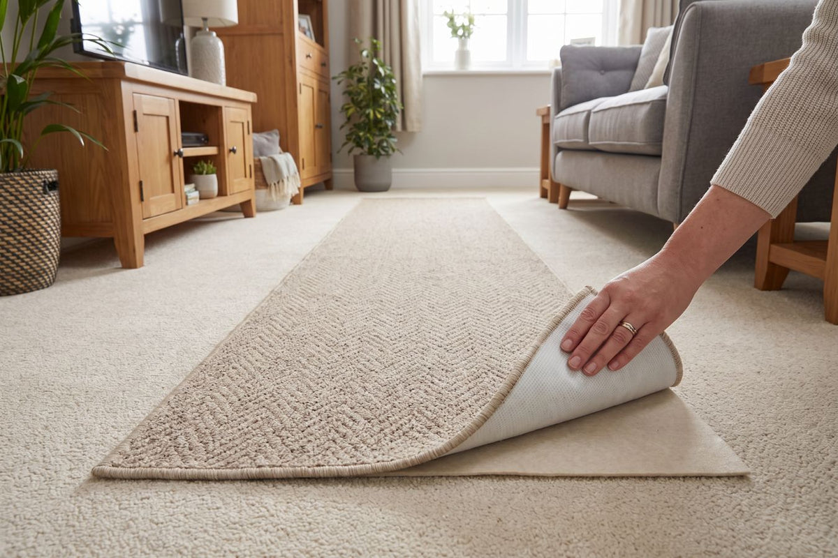 How to Stop Runner Rugs Moving on Carpet
