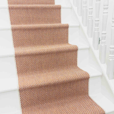 Terracotta Stair Carpet Runner Rugs