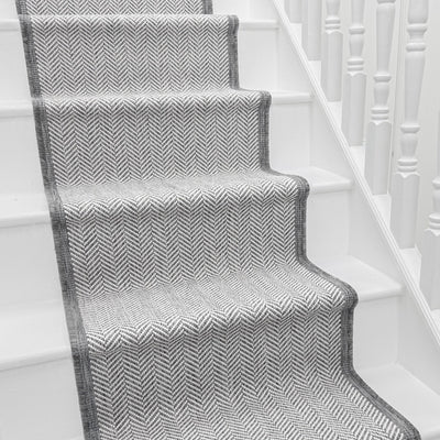 Modern Grey Stair Runners