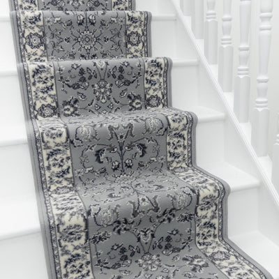 Traditional Grey Stair Runners