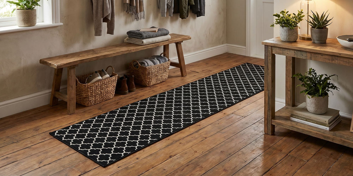 Black Hallway Runner Rugs