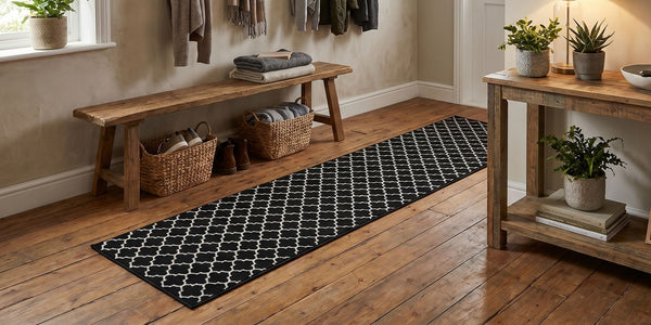 Black Hallway Runner Rugs