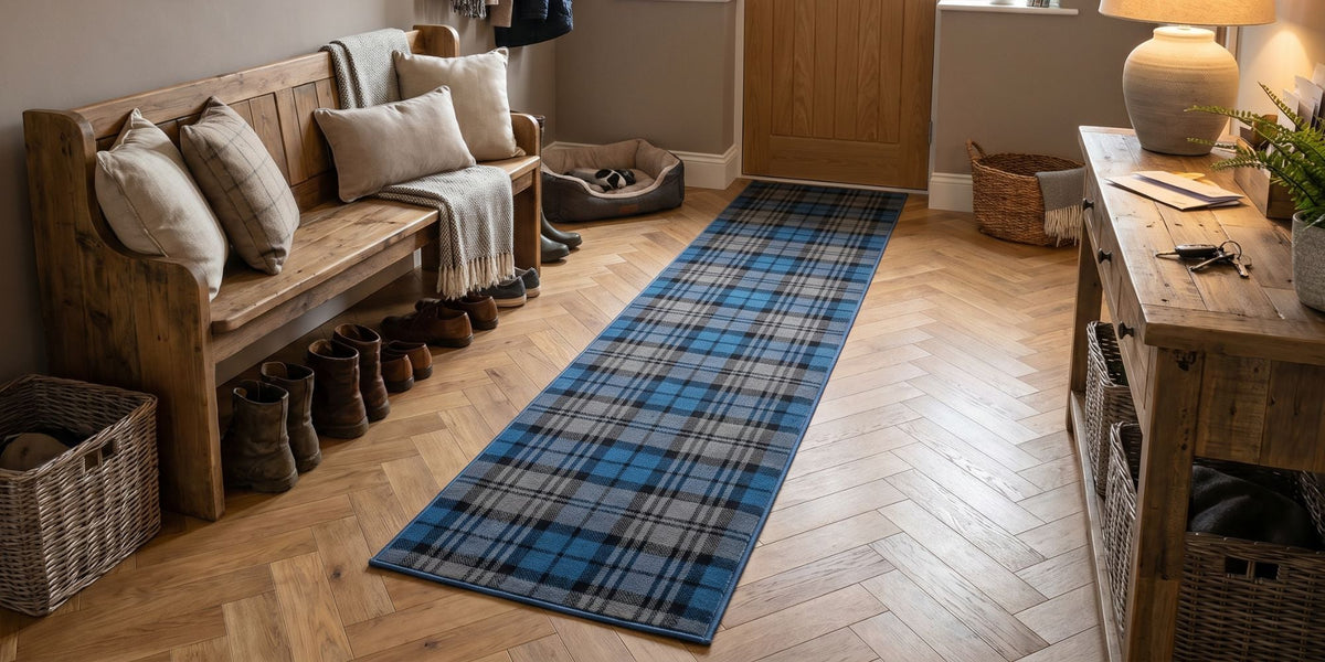Blue Hallway Runner Rugs