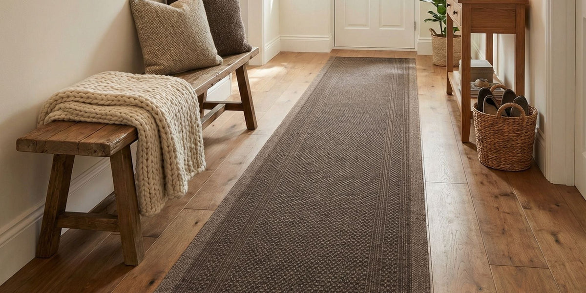 Brown Hallway Runner Rugs