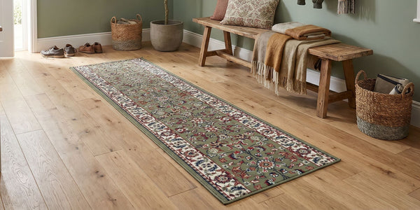 Green Hallway Runner Rugs