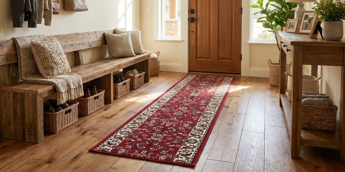 Red Hallway Runner Rugs