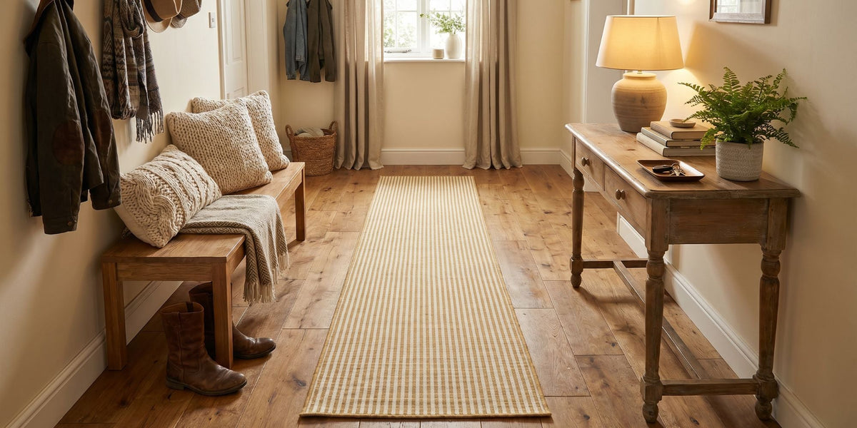 Striped Hallway Runner Rugs