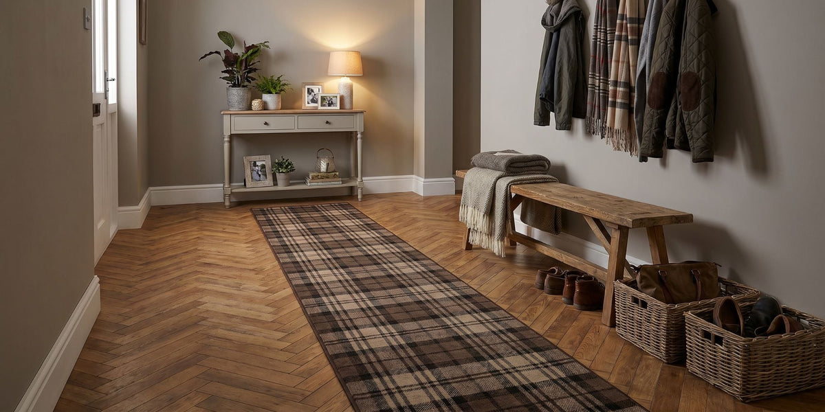 Tartan Hallway Runner Rugs