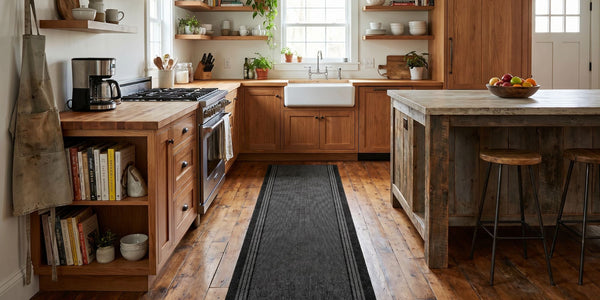 Black Kitchen Runners