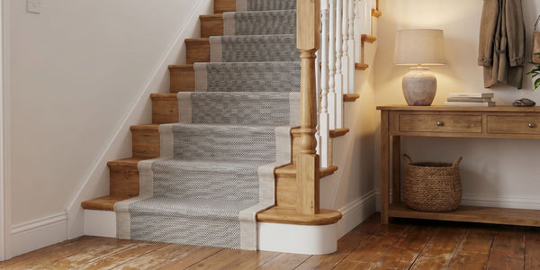 Bordered Stair Carpet Runner Rugs