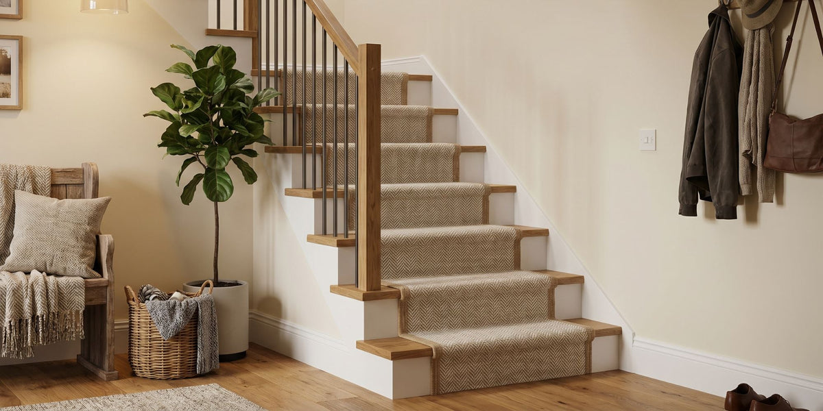 Chevron Stair Carpet Runners