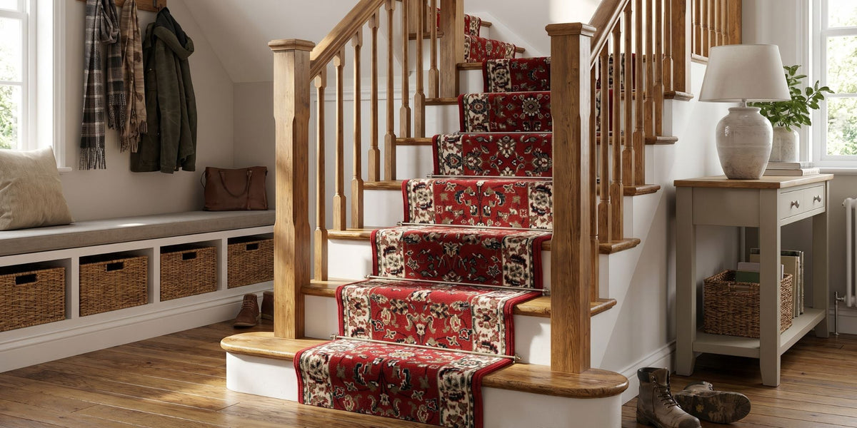 Floral Stair Carpet Runners