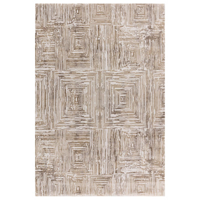 Striped Beige Rugs