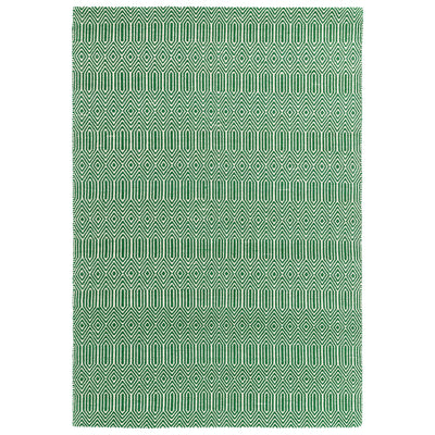 Geometric Green Rugs