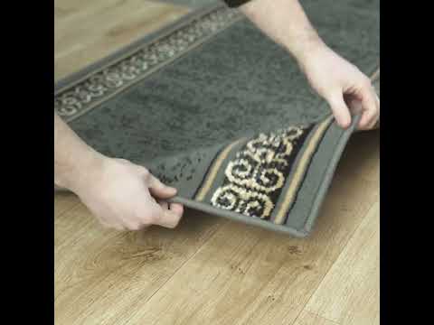 Tribal Grey Stair Runner