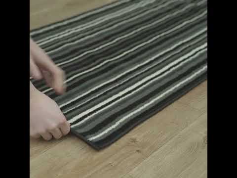 Strike Noir Tapis de couloir
