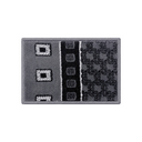 Caesar Dark Gray Sample