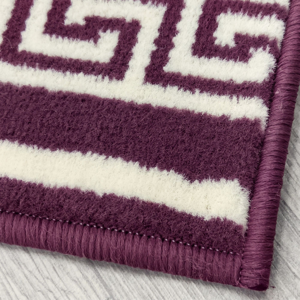 Key Purple Hall Runner