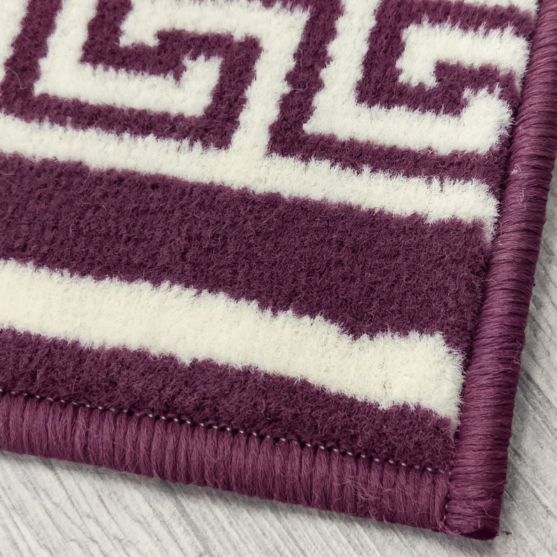 Key Purple Hall Runner