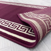 Key Purple Hall Runner
