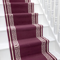 Key Purple Stair Runner