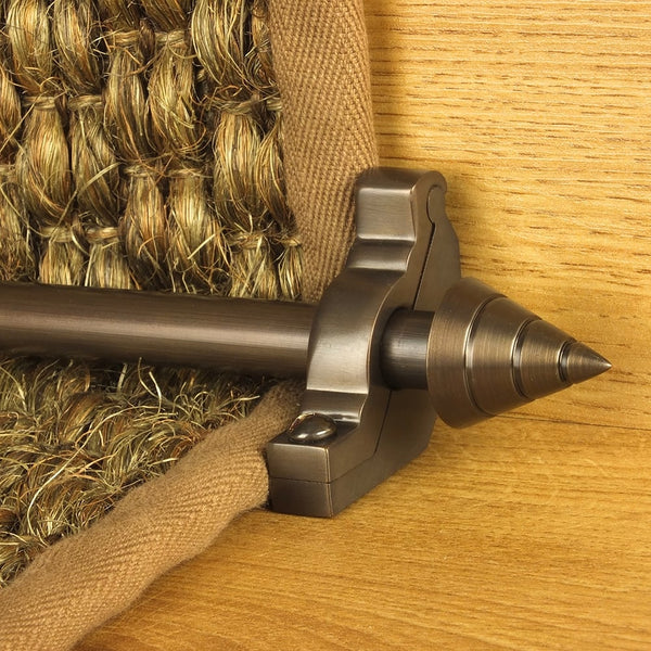 Vision Bronze Arrow Plain Stair Rod