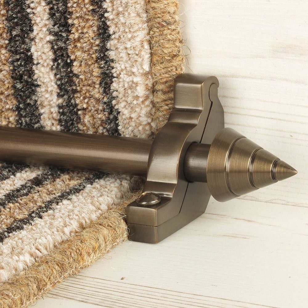 Vision Bronze Arrow Plain Stair Rod