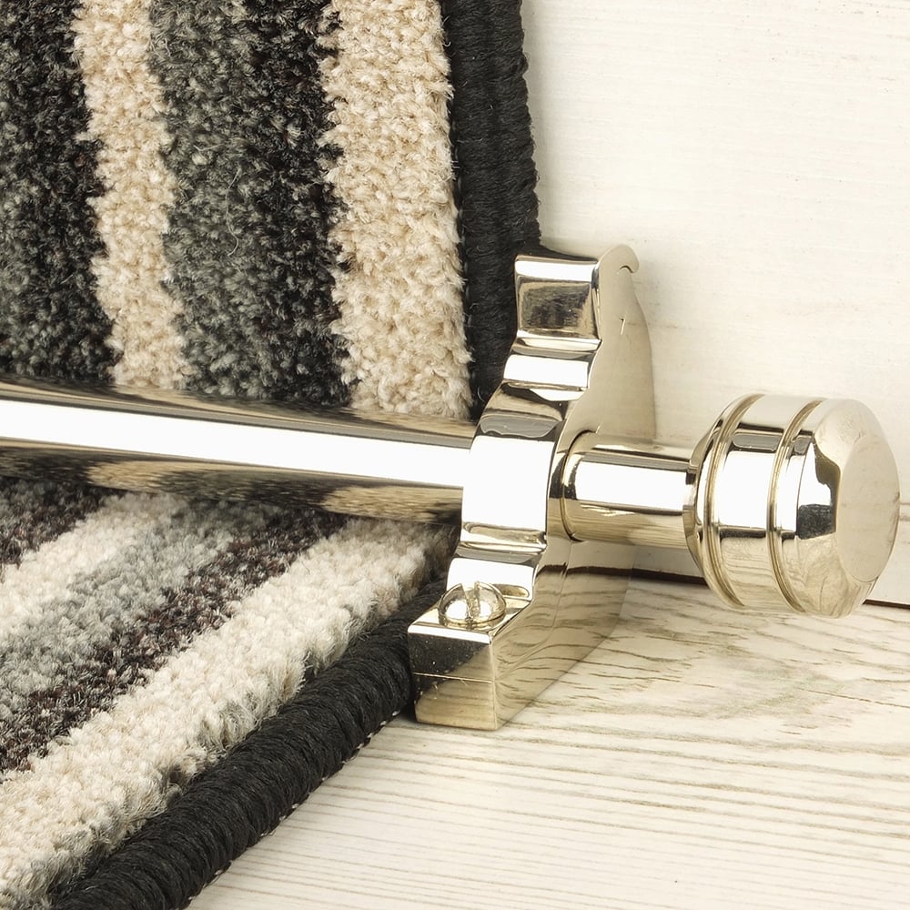 Vision Polished Nickel Kolben Schlicht Treppenstangen