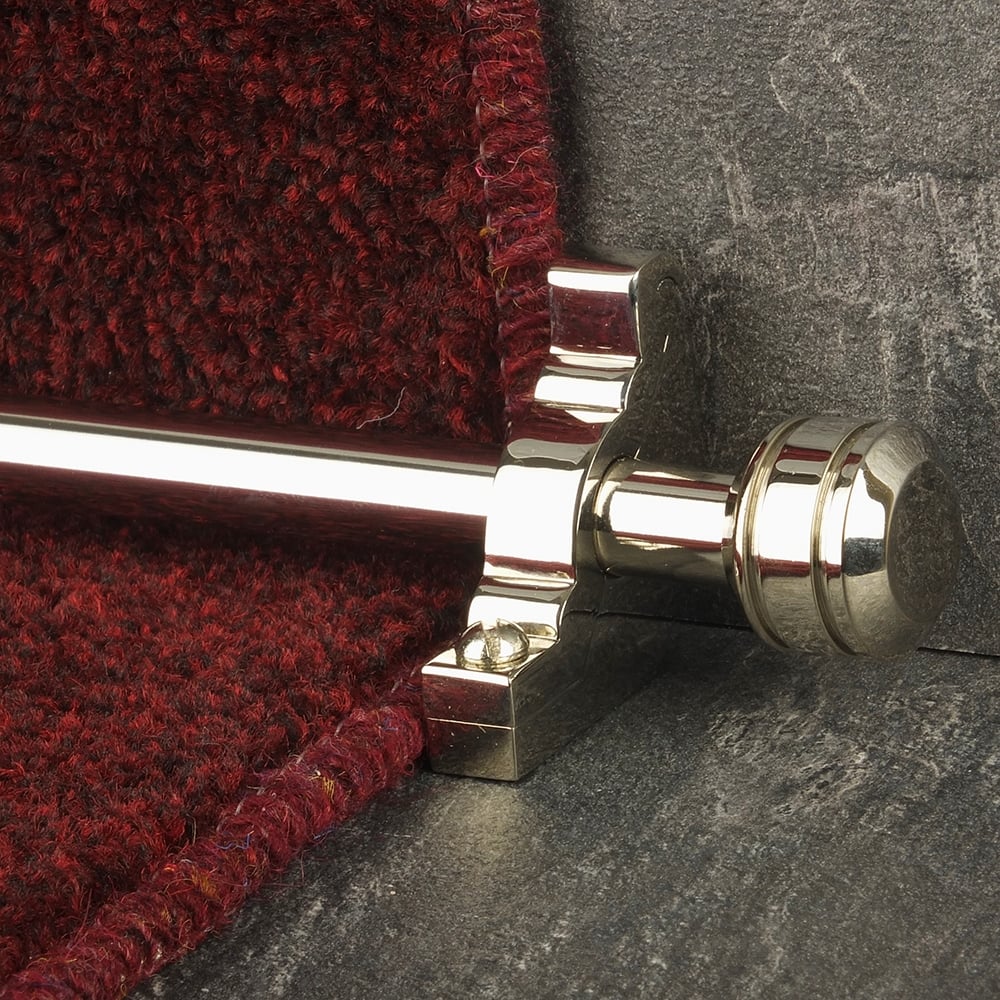 Vision Polished Nickel Kolben Schlicht Treppenstangen