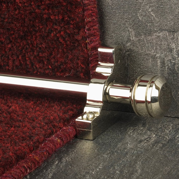 Vision Polished Nickel Kolben Schlicht Treppenstangen