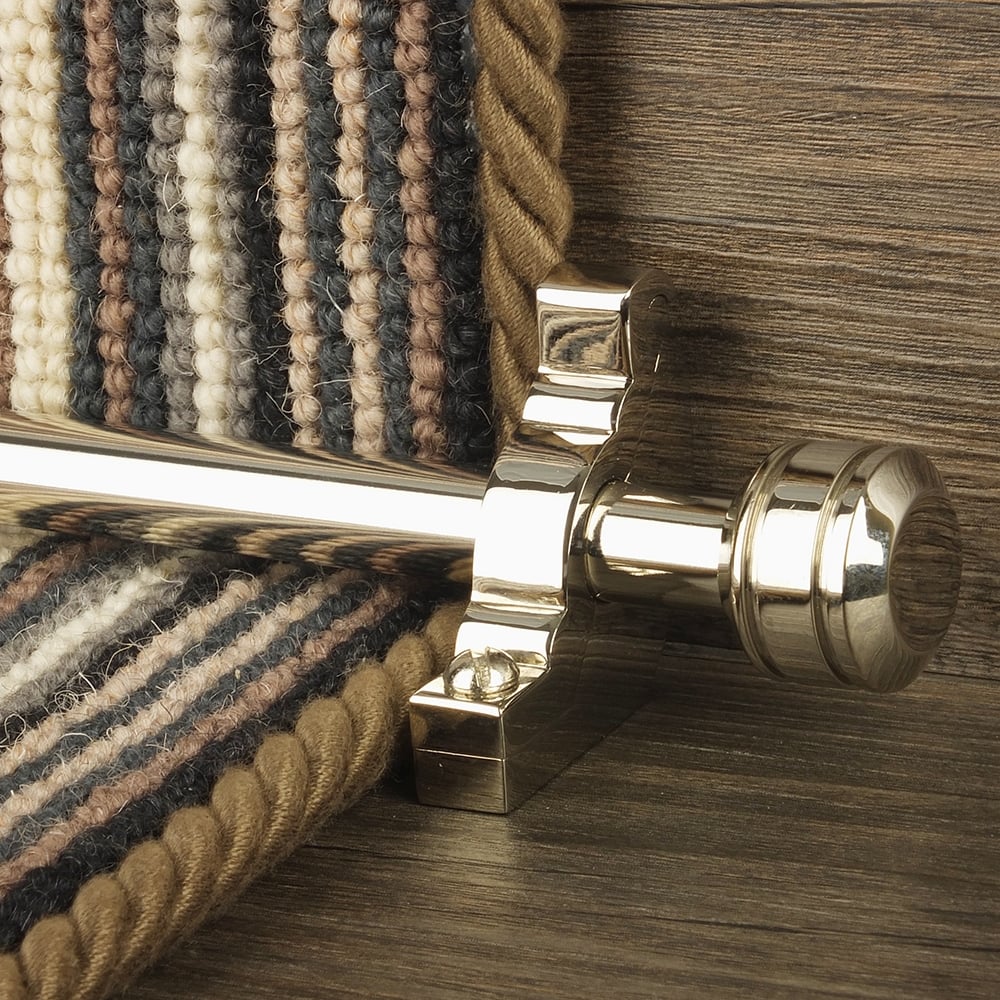 Vision Polished Nickel Kolben Schlicht Treppenstangen