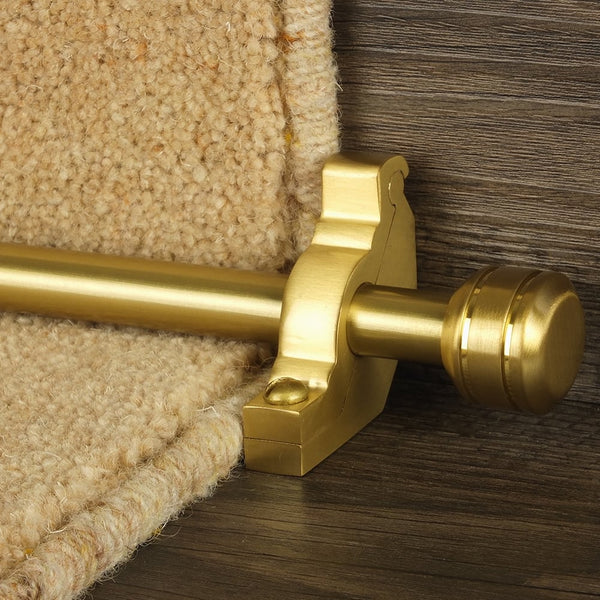Vision Satin Messing Kolben Schlicht Treppenstangen
