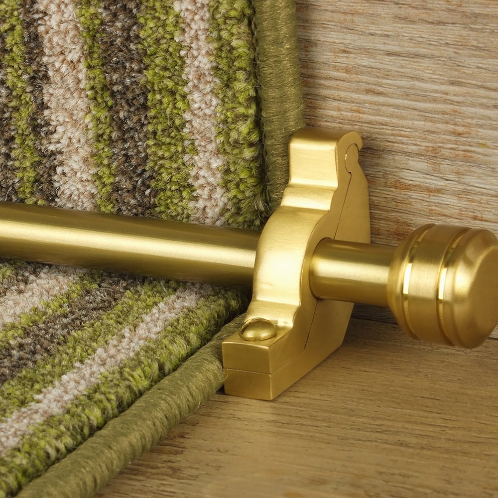 Vision Satin Messing Kolben Schlicht Treppenstangen