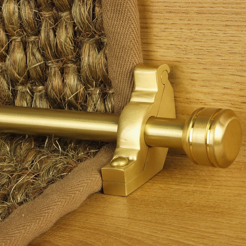 Vision Satin Messing Kolben Schlicht Treppenstangen
