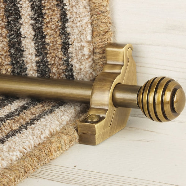 Vision Antique Sphere Plain Stair Rod