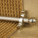Vision Polished Nickel Sphere Reeded Stair Rod - 60cm