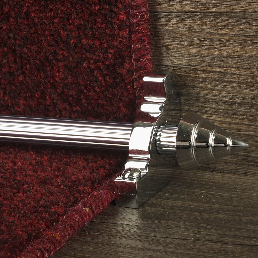 Vision Chrome Arrow Reeded Tringles D'Escalier