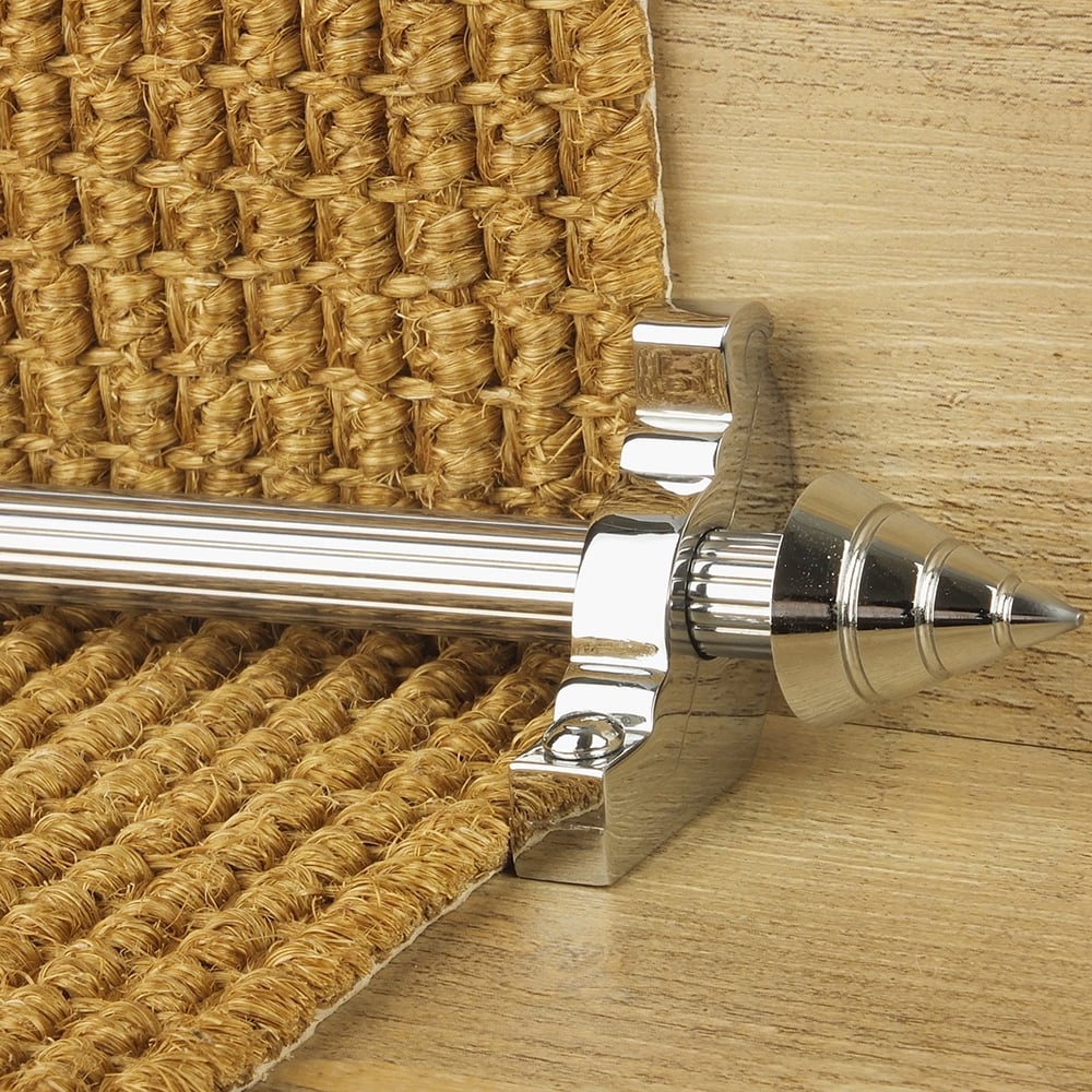 Vision Chrome Arrow Reeded Tringles D'Escalier