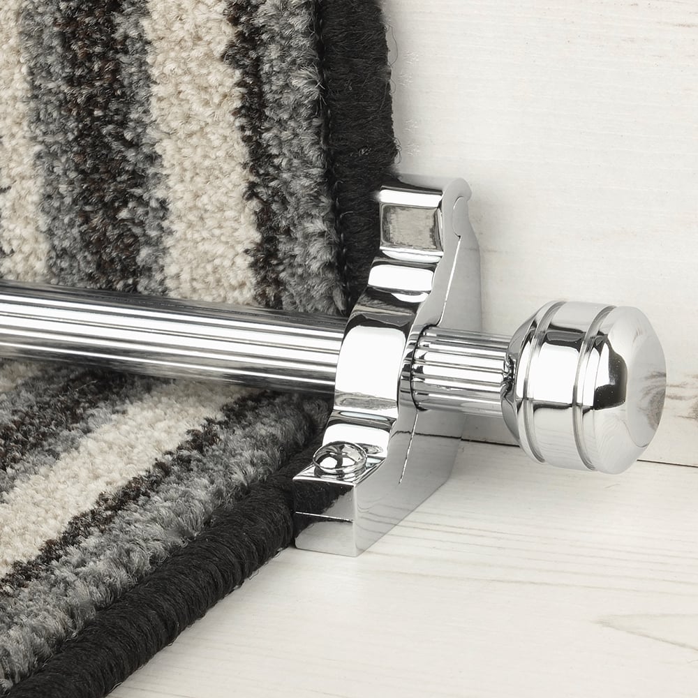Vision Chrom Kolben Reeded Treppenstangen