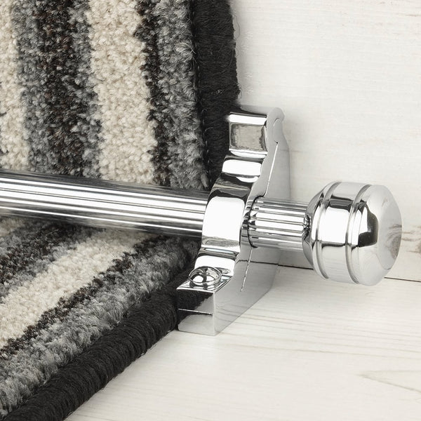 Vision Chrom Kolben Reeded Treppenstangen
