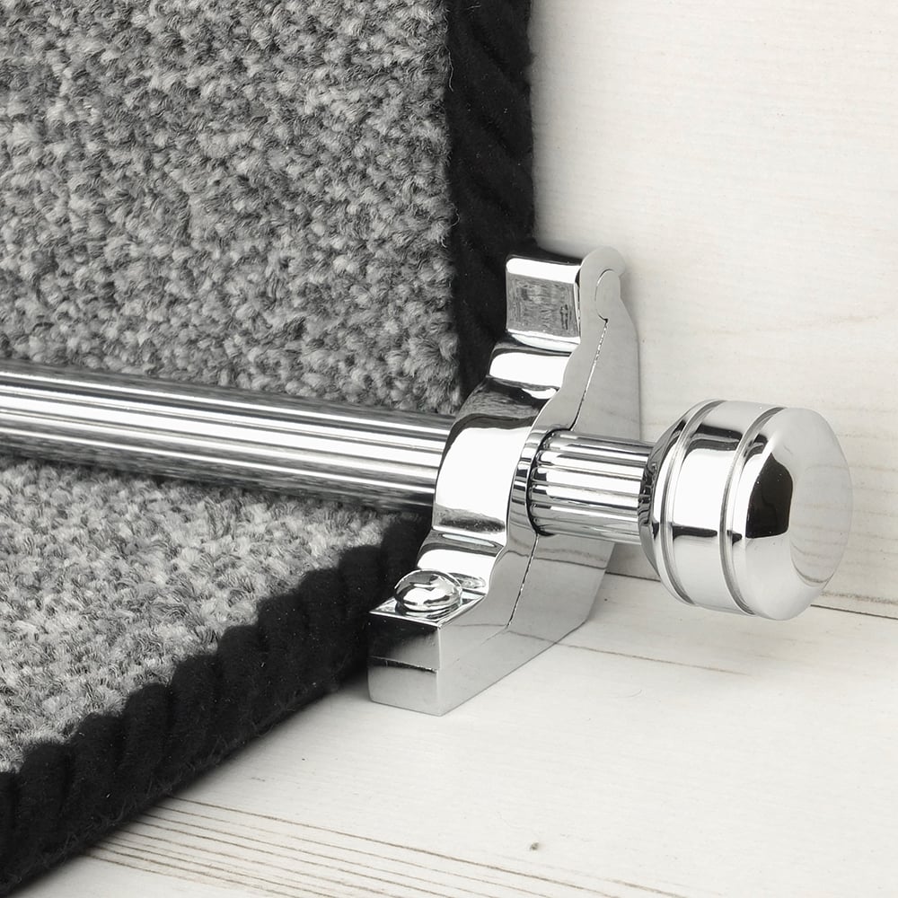 Vision Chrom Kolben Reeded Treppenstangen