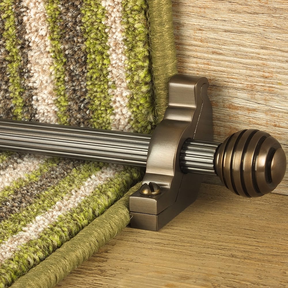 Vision Bronze Sphere Reeded Tringles D'Escalier