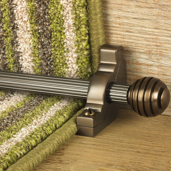 Vision Bronze Sphere Reeded Tringles D'Escalier