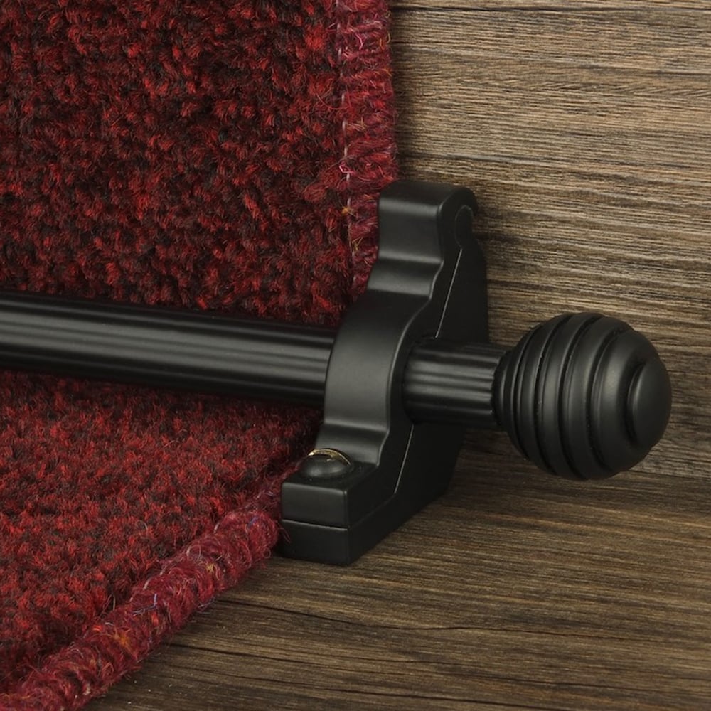 Vision Black Sphere Reeded Tringles D'Escalier