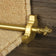Country Satin Brass Finish Bordeaux Plain Tringles D'Escalier - Longueur de la tige : 60 cm (2 pieds 0 pouces environ) / Diamètre de la tige : 1/2" (12 mm)