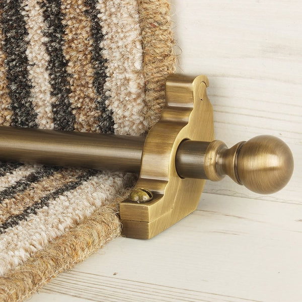 Country Antique Balladeer Plain Tringles D'Escalier